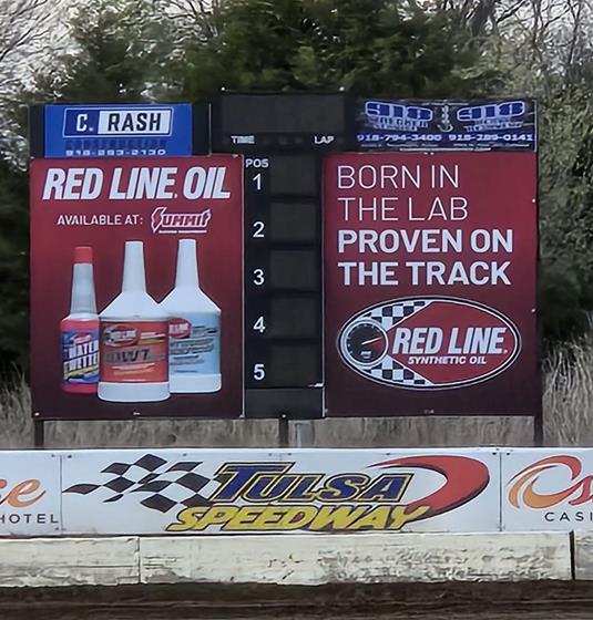 Redline Oil Markets with TSW as the Official Scoreboard
