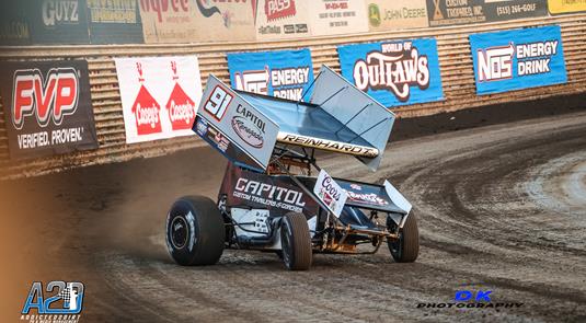 Reinhardt’s Qualifying Struggles Tough to Overcome at Knoxville Nationals