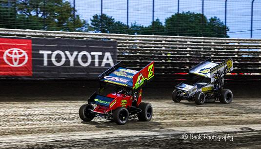 Rookie breaks into the top 10 in points at Knoxville Raceway on Night #4