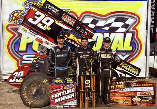 Macri Dominates Night 1 Of Tuscarora 50 Weekend; Sweigart Holds On to Win Feature and 305 Track Title