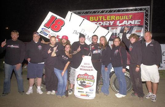 Bruce Bags First Lucas Oil ASCS Win of the Year in Rock ‘N Roll 50 Prelim!