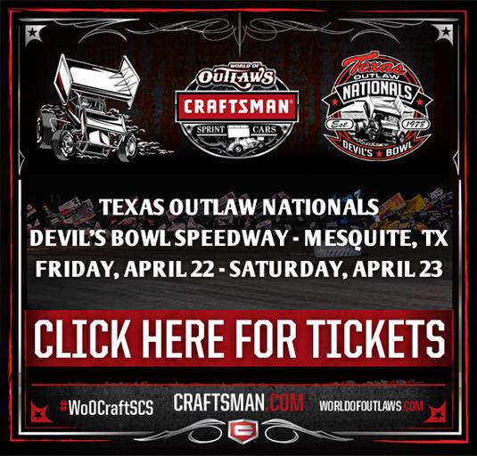 WoO Devil's Bowl Speedway April 22-23 Get Your Tickets Now!