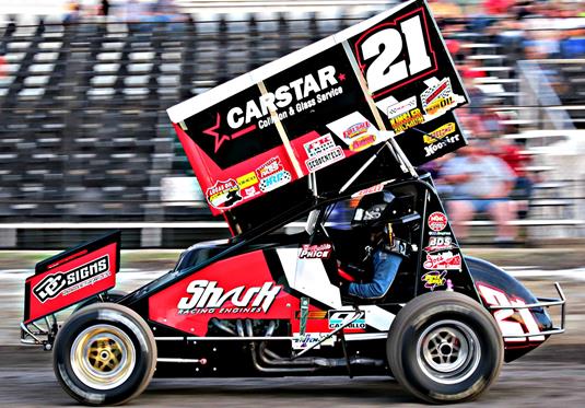 Price Picks Up Top-10 Finishes at Knoxville Raceway and 34 Raceway