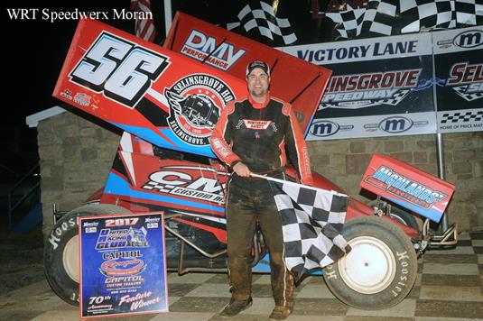 Snyder Slides to 1st Win of 2017 at Selinsgrove Speedway