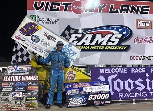 HAGAR SWEEPS USCS ALABAMA WEEKEND WITH EAMS WIN