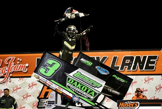 Kaeding, Ferriera and Olivier Triumphant at Huset’s Speedway During Metro Construction Memorial Day Doubleheader Presented by DKW Transport Finale