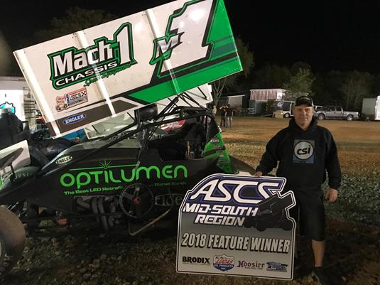 Mark Smith Scores With ASCS Mid-South At Tennessee National Raceway