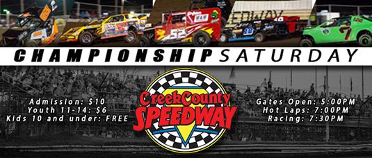 Racing Returns This Saturday Night At Creek County Speedway