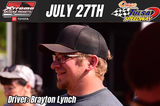 Lynch and Kunz come to Tulsa Speedway for Xtreme Outlaw Series on July 27th!