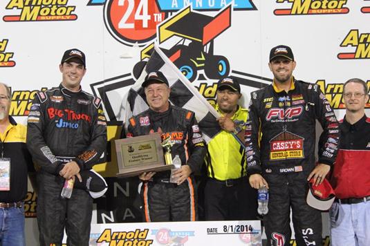 Swindell Leads Big Game Motorsports to 360 Knoxville Nationals Prelim Win