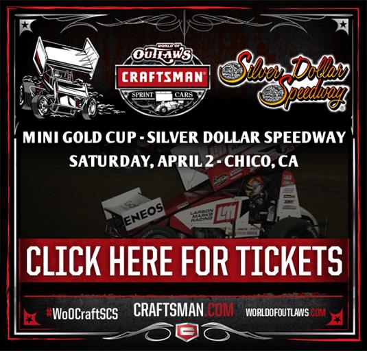 WoO Silver Dollar Speedway April 2 Get Your Tickets!