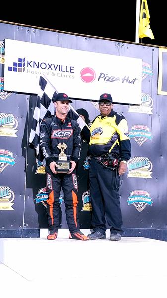 Ian Madsen Back in Victory Lane at Knoxville Raceway