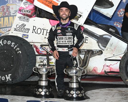 WALK-OFF WINNER: Rico Abreu Clinches 2025 Kubota High Limit Racing Championship in Season Finale at Texas