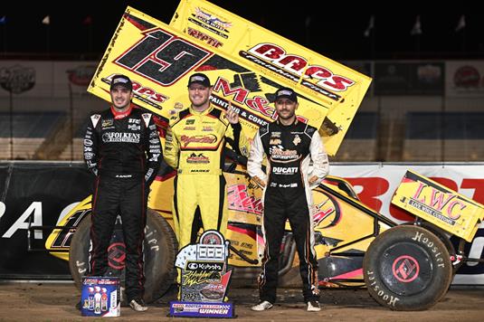DIAMOND OF A FINALE: Brent Marks Wins Race, Rico Abreu Wins Title as Roto-Rooter Midweek Series Concludes at Lucas Oil