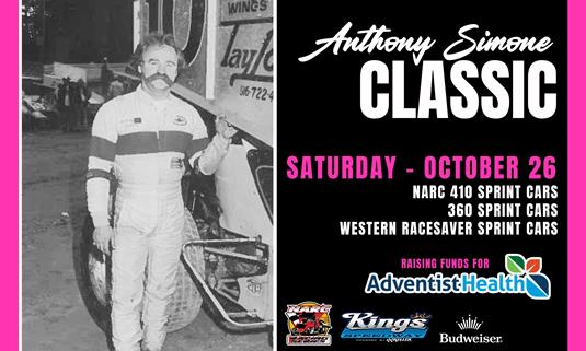 ANTHONY SIMONE CLASSIC - SAT. OCTOBER 26