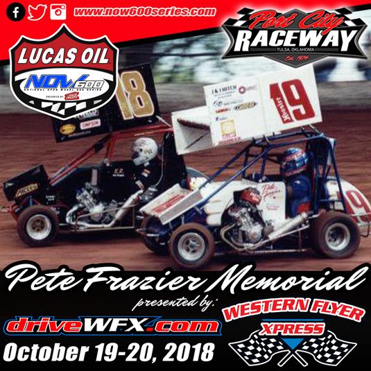 19th Annual Pete Frazier Memorial presented by Western Flyer Xpress One Week Away!