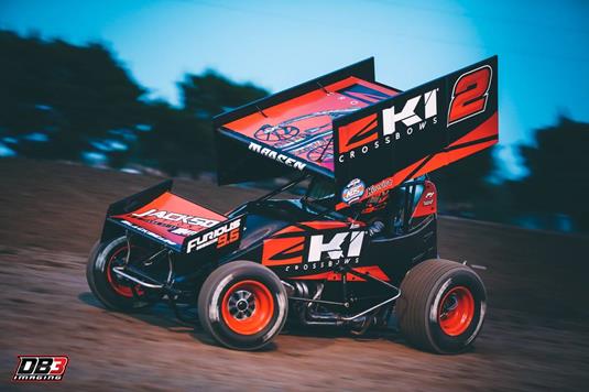 Kerry Madsen and Big Game Motorsports Post Podium During Knoxville Opener