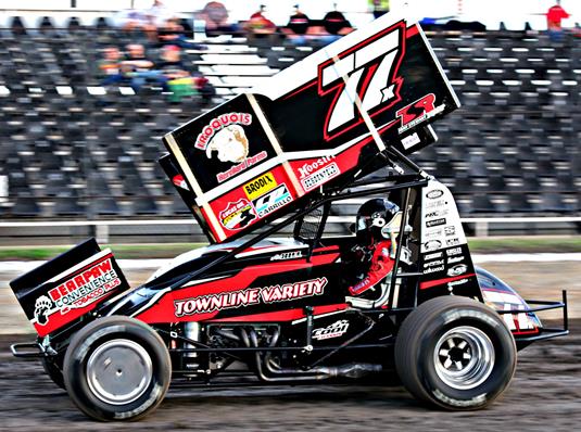 Hill Holds on to Record First Top-10 Finish of Season at Eldora Speedway