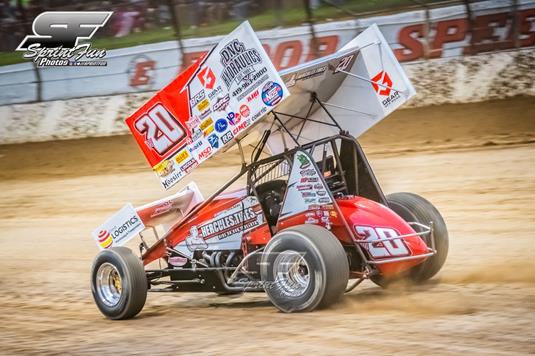 Wilson Rallies for Top-10 Finish at Attica Raceway Park