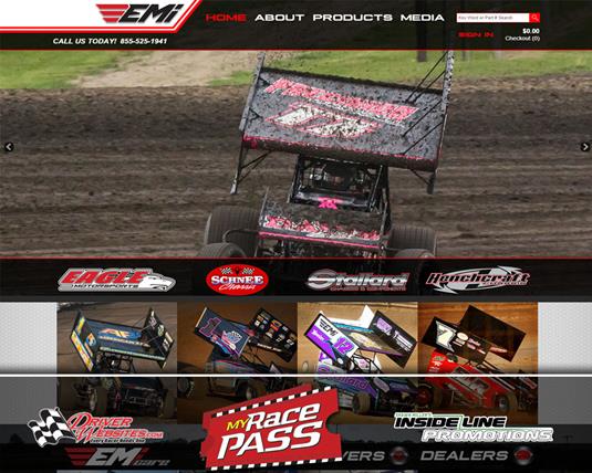Driver Websites Redesigns Custom Business Website for Eagle Motorsports