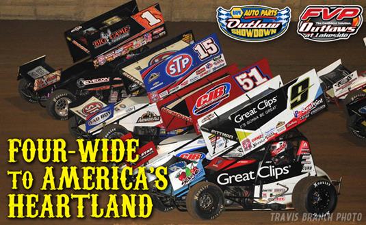 World of Outlaws STP Sprint Cars Return to I-80, Lakeside