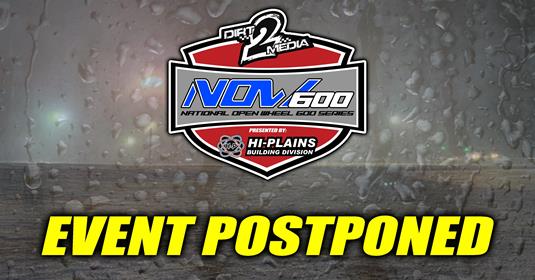 Unexpected Rain Postpones Friday Nights Airport Raceway Program to Double Saturday Show!