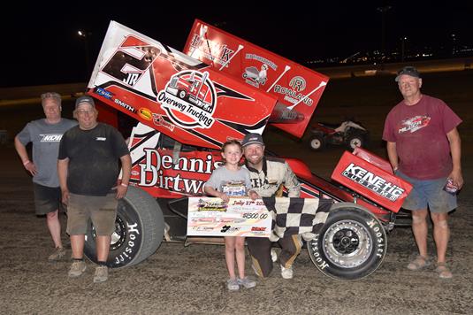 Congrats to last nights winners of the ASCS Northern Plains Region Sprint Car Tour!