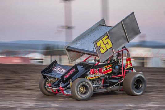 Scelzi Captures Hard Charger Award During Career-Best World of Outlaws Finish