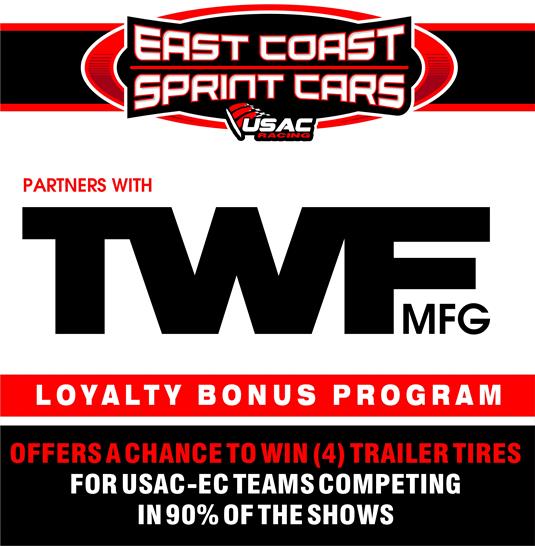 TWF Manufacturing to offer loyalty bonus to USAC East Coast competitors