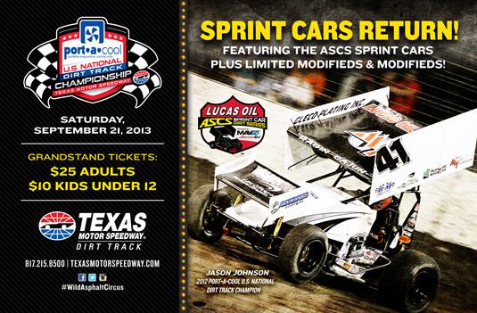 Texas Motor Speedway next for Lucas Oil ASCS
