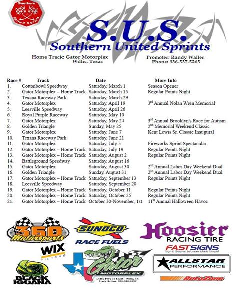 2014 Southern United Sprints - Southeast Texas