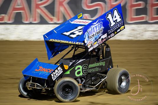 Mallett Charges Forward for Ninth-Place Finish at I-30 Speedway