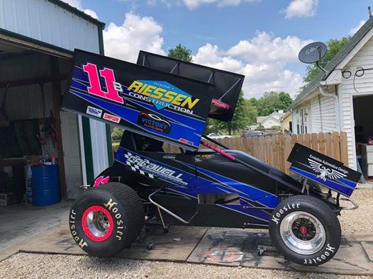 Hagar Racing 305 Sprint Car at Riverside International Speedway This Saturday