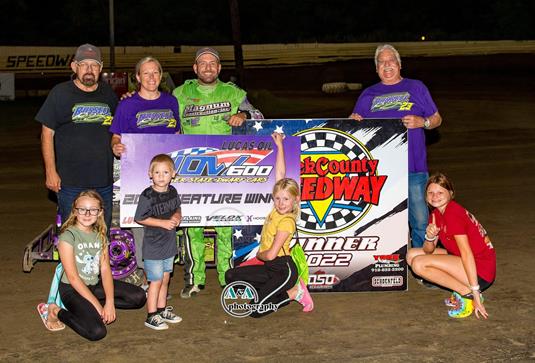 Robbie Russell Runs to NOW600 Sooner State Dwarf Car Victory at Creek County