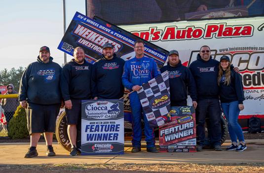 DIETRICH CHARGES TO VICTORY: Lincoln Kearchner Claims East Coast Legends Season Opener
