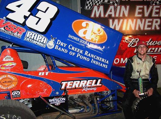 Terrell drives to first win of the season in Petaluma All Pro Series event