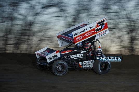 Ryan Timms Battles World of Outlaws in Midwest