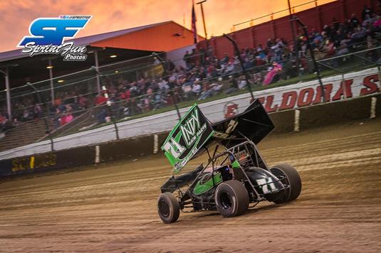 Giovanni Scelzi Rallies for Podiums at Eldora Speedway and LaSalle Speedway