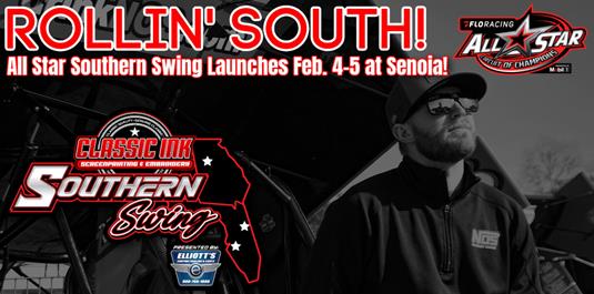 Classic Ink USA Southern Swing presented by Elliott’s Custom Trailers and Carts kicks-off February 4-5 at Senoia Raceway