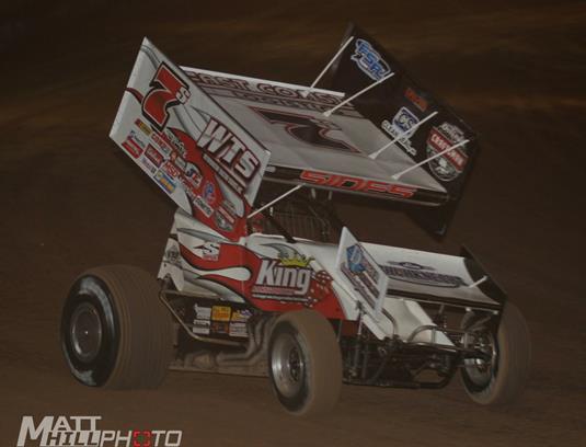 Sides Produces Two Top 10s as World of Outlaws Swing in California Closes