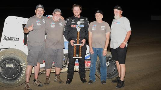 Wesley Smith Lands First ASCS Elite Non-Wing Win At Big O Speedway