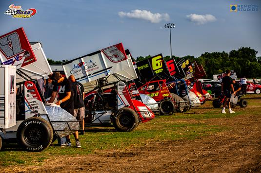 Hard Charges and High Stakes: Tight Title Battles define Friday Night Lights at Tulsa Speedway