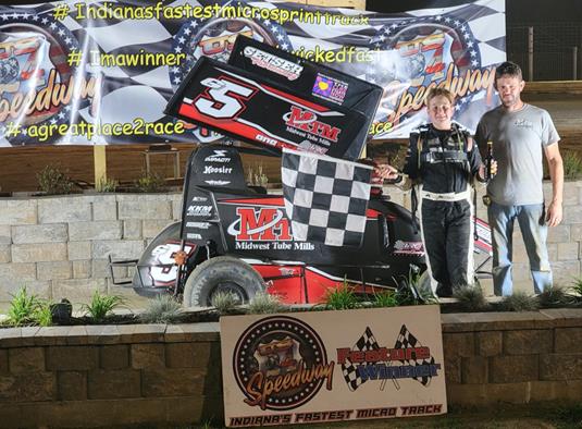 Gunnar Setser Bests U.S. 24 Speedway A-Class Winged Micro Competition