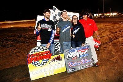 Frank Flud Scores Driven Midwest NOW600 Outlaw Main Event at Creek County Speedway
