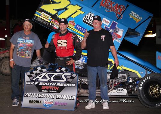 Ray Allen Kulhanek Wins With ASCS Gulf South At RPM Speedway