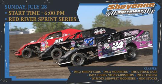 Sunday, July 28 (6:00 pm) - Red River Sprint Series