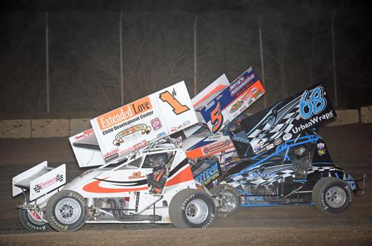 TONY’S STEWART’S “ALL-STARS” VS. BUMPER TO BUMPER IRA OUTLAW SPRINTS “OUR STARS” FOR SUPREMECY AT WILMOT RACEWAY!
