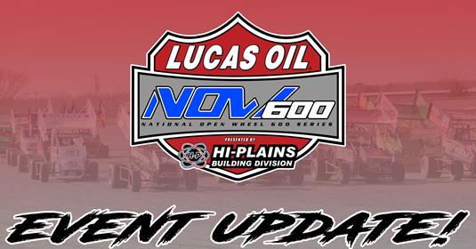 TIME UPDATE: NOW600 National at Superbowl Speedway