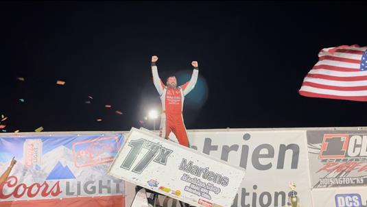 PARKED IT! Jake Martens Charges from 15th; Steals the Final Night of the WheatShocker Nationals