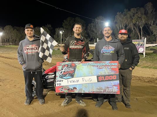 Flud, Newell, Sweatman and Ballard Score Second Night of Florida Micro FunFest at Marion County Speedway!